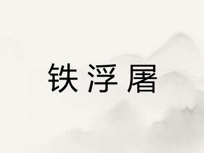铁浮屠