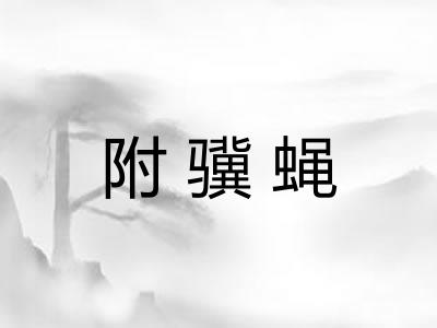 附骥蝇