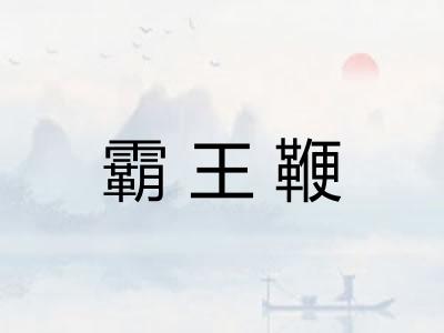 霸王鞭