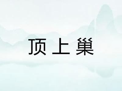 顶上巢