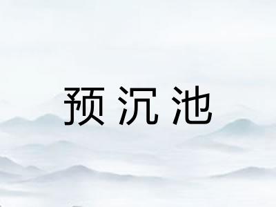 预沉池
