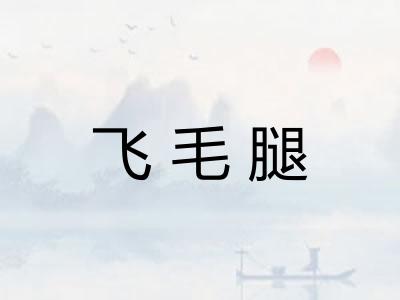 飞毛腿