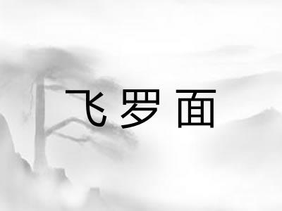 飞罗面