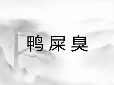 鸭屎臭