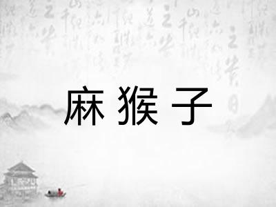 麻猴子