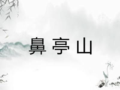 鼻亭山