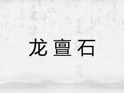 龙亶石