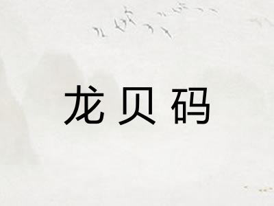 龙贝码