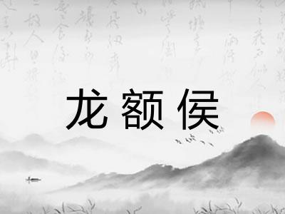 龙额侯